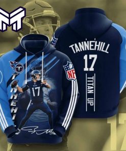 17 Ryan Tannehill Tennessee Titans 3D Hoodie All Over Print Gift For Men Women