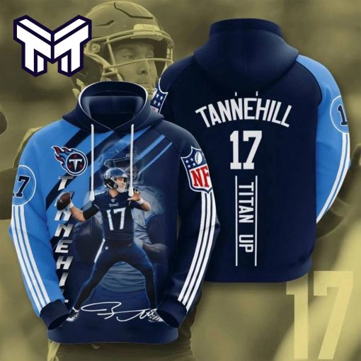 17 Ryan Tannehill Tennessee Titans 3D Hoodie All Over Print Gift For Men Women