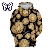 Gianni Versace Black Gold 3D Hoodie For Men Women Luxury Brand Gianni Versace Black Zip Hoodie