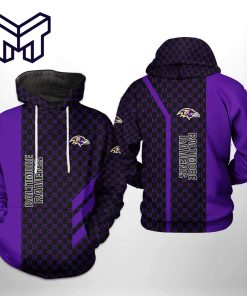 Gucci Baltimore Ravens NFL Fashion Luxury Brand Premium Hoodie For Fan Best Gift For Man Woman