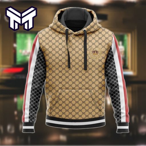 Gucci Beige Luxury Brand Premium Hoodie Best Gift For Man Woman