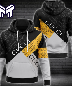 Gucci Black White Luxury Brand Premium Hoodie Best Gift For Man Woman