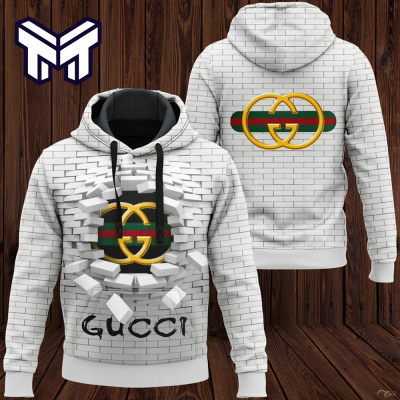 Gucci Broken Wall Luxury Brand Premium Hoodie Best Gift For Man Woman