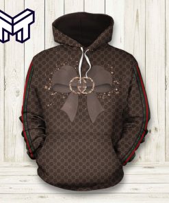 Gucci Brown Unisex Hoodie Best Gift For Man Woman Luxury Brand Outfit