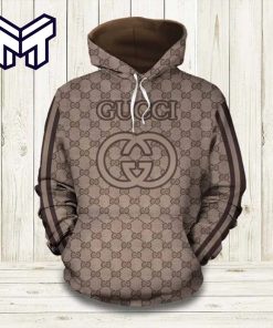 Gucci Brown Unisex Hoodie Luxury Brand Outfit Best Gift For Man Woman