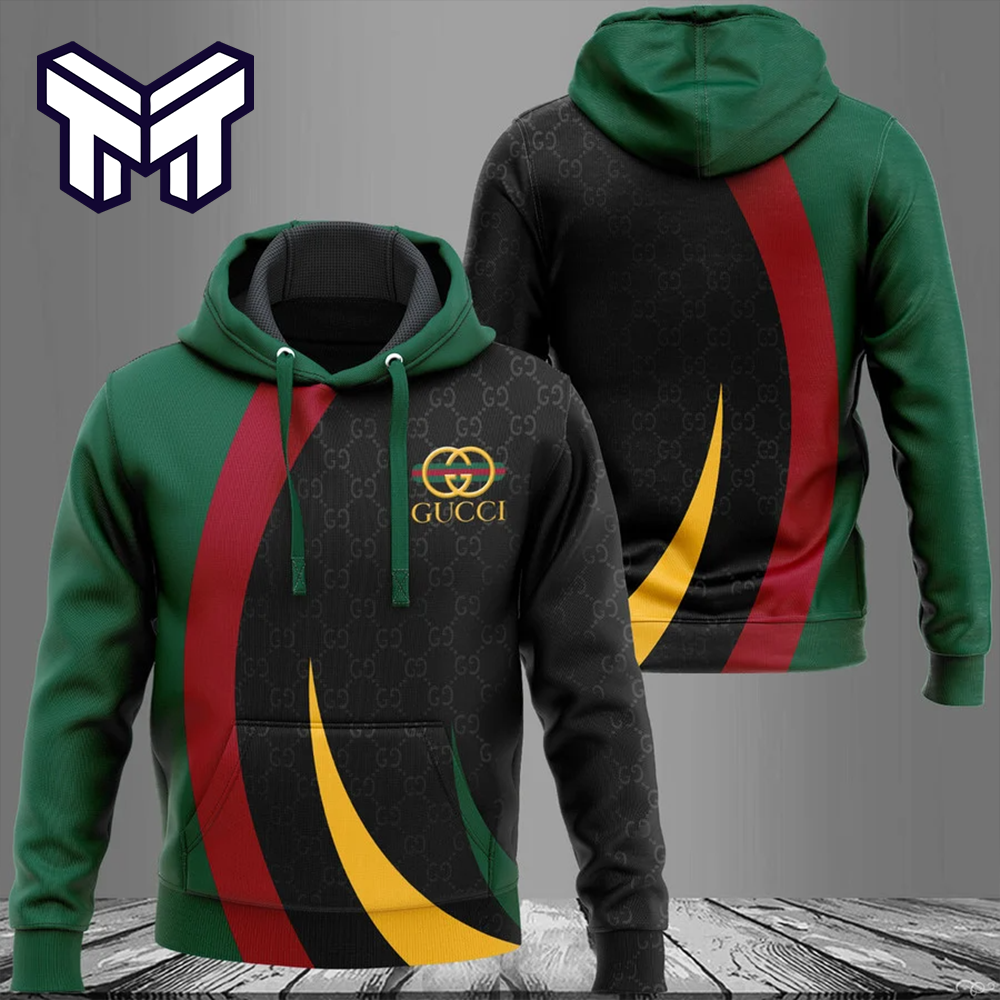 Gucci Green Hoodie Luxury Brand Clothing Clothes Outfit For Men - Family  Gift Ideas That Everyone Will Enjoy