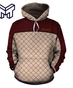 Gucci Dark Red Luxury Brand Premium Hoodie Best Gift For Man Woman