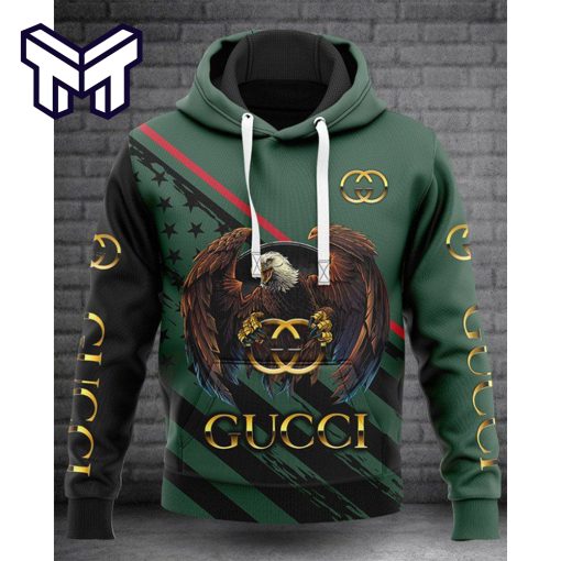 Gucci Eagle Fashion Luxury Brand Hoodie Best Gift For Man Woman