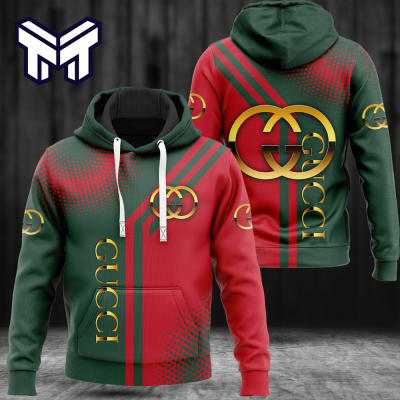 Gucci Green Red Luxury Brand Premium Hoodie Best Gift For Man Woman