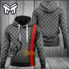 Gucci Grey Luxury Unisex Hoodie Luxury Brand Outfit Best Gift For Man Woman