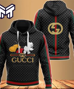 Gucci Mickey Mouse Fashion Luxury Brand Premium Hoodie Best Gift For Man Woman