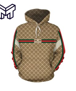 Gucci Stripe 3D Hoodie For Men Women Luxury Brand Gucci Stripe Zip Hoodie Gucci 3D Hoodie Gucci Stripe Shirt