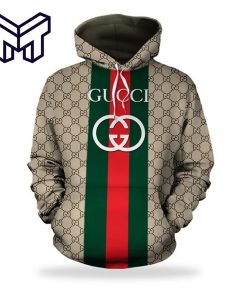 Gucci Stripe 3D Hoodie Luxury Brand Gucci Zip Hoodie Gucci 3D Hoodie For Men Women