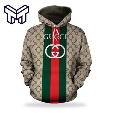 Gucci Stripe 3D Hoodie Luxury Brand Gucci Zip Hoodie Gucci 3D Hoodie For Men Women