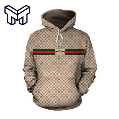 Gucci Stripe Unisex Hoodie For Men Women Luxury Brand Gucci Stripe Zip Hoodie Gucci 3D Hoodie Gucci Stripe Shirt