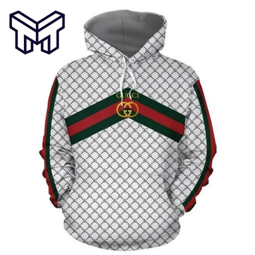 Gucci White Luxury Brand Premium Hoodie Best Gift For Man Woman