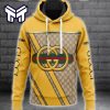 Gucci Yellow Pattern Fashion Luxury Brand Hoodie Best Gift For Man Woman