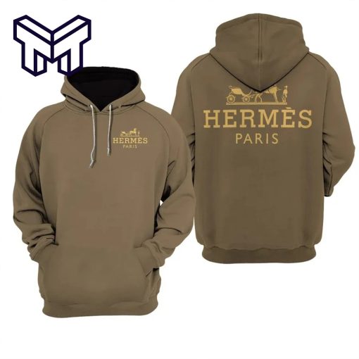 Hermes Luxury Unisex Hoodie Luxury Brand Outfit Best Gift For Man Woman