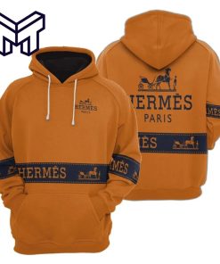 Hermes Paris Luxury Unisex Hoodie Luxury Brand Outfit Best Gift For Man Woman