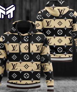 Louis Vuitton 3D Hoodie LV Hoodie Luxury Brand Louis Vuitton Zip Hoodie Clothing Clothes Outfit Best Gift For Man Woman