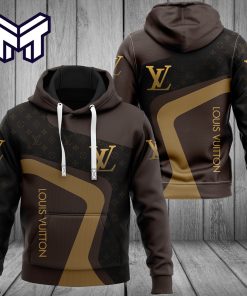 Louis Vuitton Brown Fashion Luxury Brand Hoodie Best Gift For Man Woman