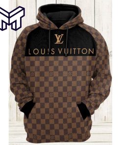 Louis Vuitton Brown Fashion Luxury Brand Premium Hoodie Best Gift For Man Woman