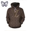 Louis Vuitton Brown Hoodie Luxury Brand Clothing Clothes Outfit Best Gift For Man Woman