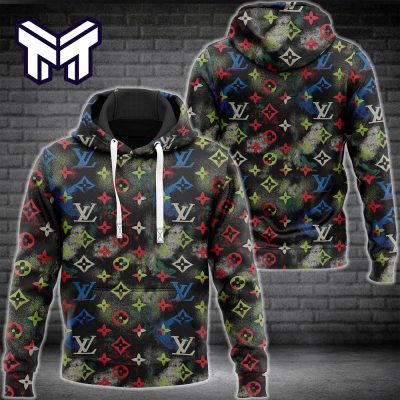 Louis Vuitton Colorful Fashion Luxury Brand Hoodie Best Gift For Man Woman