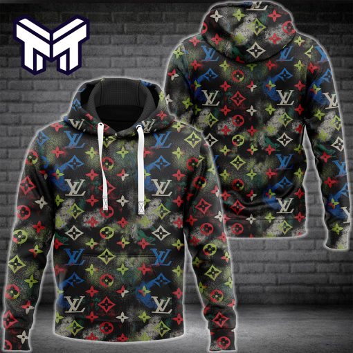 Louis Vuitton Colorful Fashion Luxury Brand Hoodie Best Gift For Man Woman