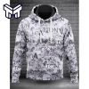 Louis Vuitton Grey Logo Fashion Luxury Brand Premium Hoodie Best Gift For Man Woman