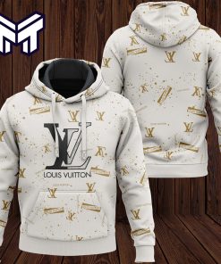 Louis Vuitton Logo Premium Unisex Hoodie Best Gift For Man Woman Luxury Brand