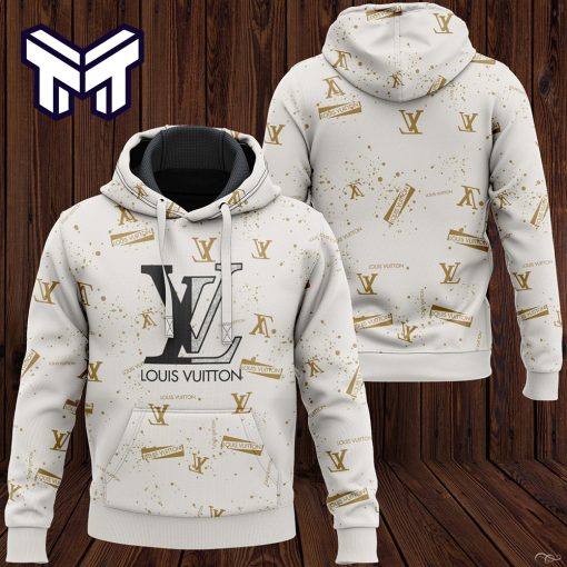 Louis Vuitton Logo Premium Unisex Hoodie Best Gift For Man Woman Luxury Brand