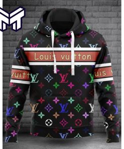 Louis Vuitton Multicolor Unisex Hoodie Best Gift For Man Woman Luxury Brand