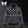 Louis Vuitton Navy 3D Hoodie LV Hoodie Louis Vuitton Zip Hoodie Luxury Hoodie Clothing Clothes Outfit Best Gift For Man Woman