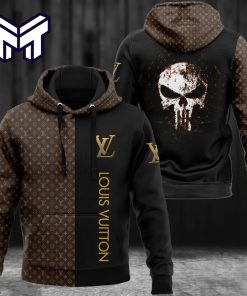 Louis Vuitton White 3D Hoodie LV Hoodie Louis Vuitton Zip Hoodie Luxury Hoodie Clothing Clothes Outfit Best Gift For Man Woman