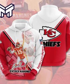 NFL Kansas City Chiefs Patrick Mahomes Sweatshirt 3D Hoodie All Over Printed Gift For Men Women