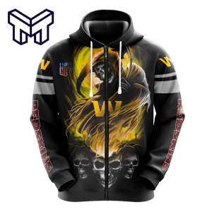 NFL Washington Commanders Football Full Zip Hoodie Hooded Sweatshirt Sports Jacket Gift For Men Women V11