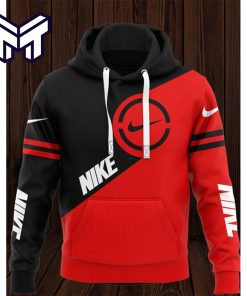 Nike Black And Red Luxury Brand Unisex Hoodie Best Gift For Man Woman