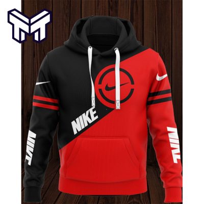 Nike Black And Red Luxury Brand Unisex Hoodie Best Gift For Man Woman