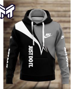 Nike Just Do It White Line Camou Unisex Hoodie Luxury Brand Outfit Best Gift For Man Woman