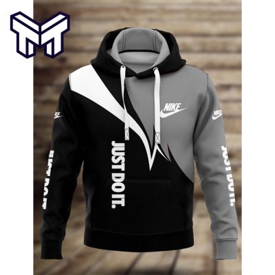 Nike Just Do It White Line Camou Unisex Hoodie Luxury Brand Outfit Best Gift For Man Woman