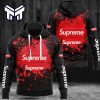 Supreme Black Paint Luxury Brand Hoodie Best Gift For Man Woman