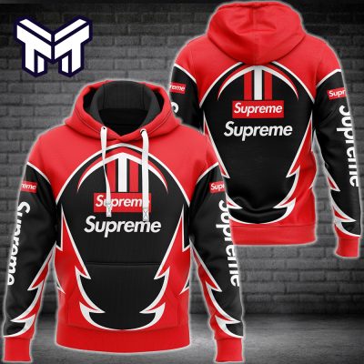 Supreme Red Black Fashion Luxury Brand Premium Hoodie Best Gift For Man Woman