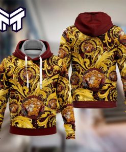 Versace Golden Logo Luxury Unisex Hoodie Luxury Brand Outfit Best Gift For Man Woman