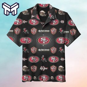 American Football San Francisco 49ers Hawaiian Shirt Nfl Hawaiian Graphic Print Short Sleeve Hawaiian Shirt