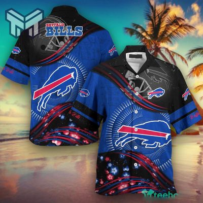 Buffalo Bills Hawaiian NFL And Flowers Short Sleeves Hawaiian Shirt