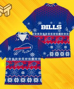 Buffalo Bills Hawaiian NFL Christmas Sweater Pattern Hawaiian Shirt