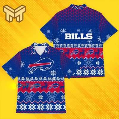 Buffalo Bills Hawaiian NFL Christmas Sweater Pattern Hawaiian Shirt