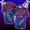 Buffalo Bills Hawaiian NFL Half Tone Texture Style Short Sleeves Hawaiian Shirt