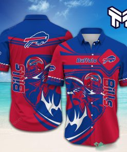 Buffalo Bills Hawaiian NFL Player Symbol All Over Print Short Sleeve Hawaiian Shirt